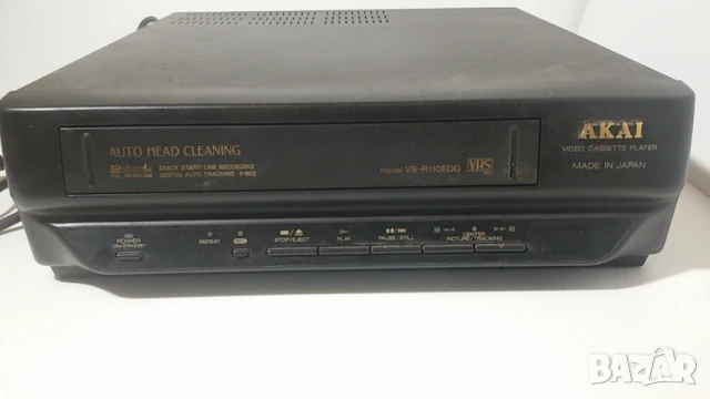 Akai VS-R110EDG video casette player VHS Japan, снимка 2 - Плейъри, домашно кино, прожектори - 51316577