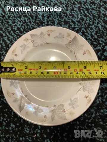 Винтидж Порцеланови чашки и чинийки Vinewood Ridgway, снимка 5 - Антикварни и старинни предмети - 48451301
