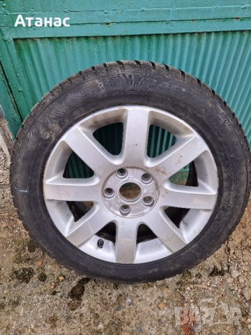 Продавам алуминиеви джанти със зимни гуми Pneumant - 16 цола за Volkswagen , снимка 5 - Гуми и джанти - 42078730