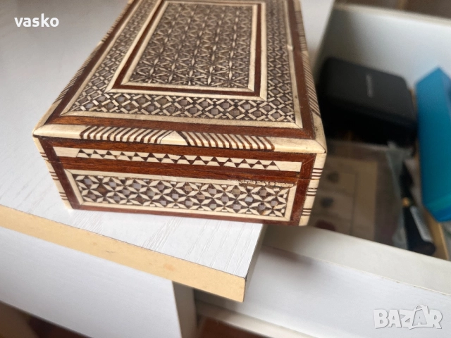 Стара дървена кутия, снимка 3 - Декорация за дома - 52902940