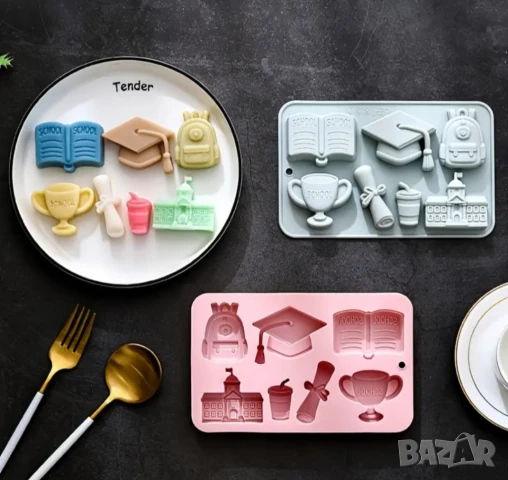 Молд училище, ученически пособия , снимка 4 - Форми - 51291069