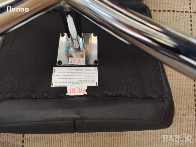 Кожено дизайнерско релакс кресло, снимка 4 - Дивани и мека мебел - 50540250