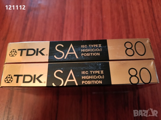 Аудио касети TDK SA 80, снимка 3 - Аудио касети - 52771765