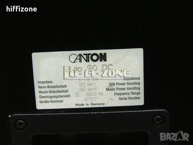 Тонколони Canton ergo 90 dc, снимка 10 - Тонколони - 52935400