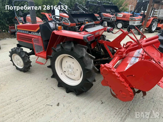Трактор YANMAR FX20 4x4, снимка 4 - Селскостопанска техника - 51195511