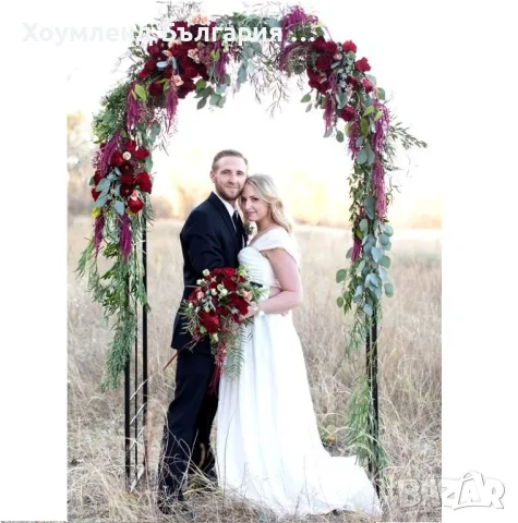 Свод арка за цветя и арка за балони - сватбена арка, снимка 3 - Градински мебели, декорация  - 49622578