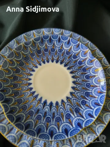 Руски порцелан ЛФЗ , снимка 4 - Чаши - 47504478