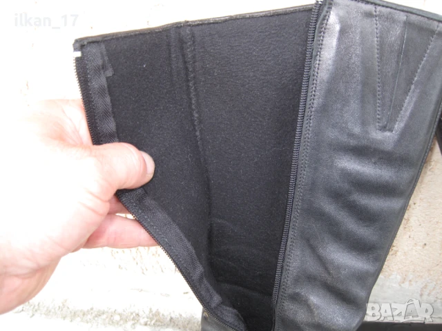 Ботуши женски естествена кожа, 37 н И Дамски кожени боти Перфектно състояние Вносот от Германия, снимка 8 - Дамски ботуши - 50553549