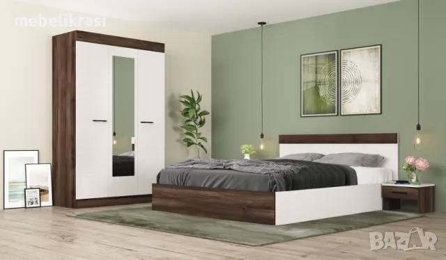 Спален комплект Мелани 2-ПДЧ. На Топ цена!