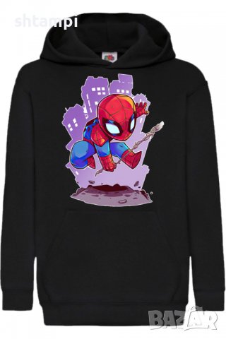 Детски Суитчър/Суитшърт Marvel Spiderman 1,Игра,Подарък,Изненада,Забавление,Рожден Ден