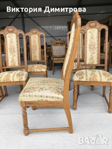 Комплект от 6 трапезни стола , снимка 11 - Столове - 54058815