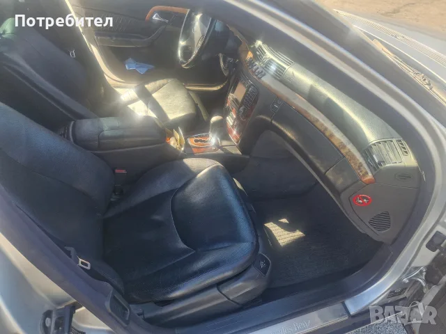 Mercedes w220 s320 benzin gaz, снимка 7 - Автомобили и джипове - 56342946