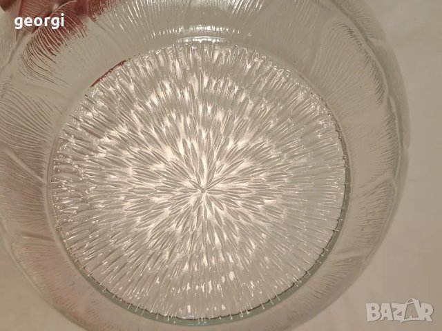 голяма стъклена купа фруктиера 21/2, снимка 4 - Аксесоари за кухня - 49155553