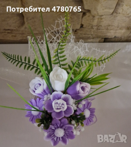 Ароматни сапунени цветя , снимка 9 - Декорация за дома - 54010594