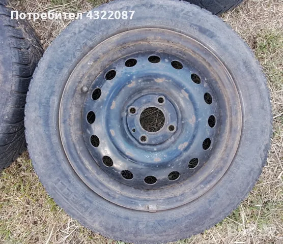 Джанти с гуми от NISSAN MICRA K12 1.2 16V, 80 к.с., снимка 2 - Гуми и джанти - 50366963