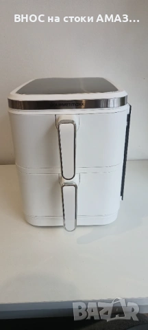 ПРОМО НОВ  Еър Фрайър GOURMETMAXX 10L БЯЛ, снимка 8 - Фритюрници - 54128815