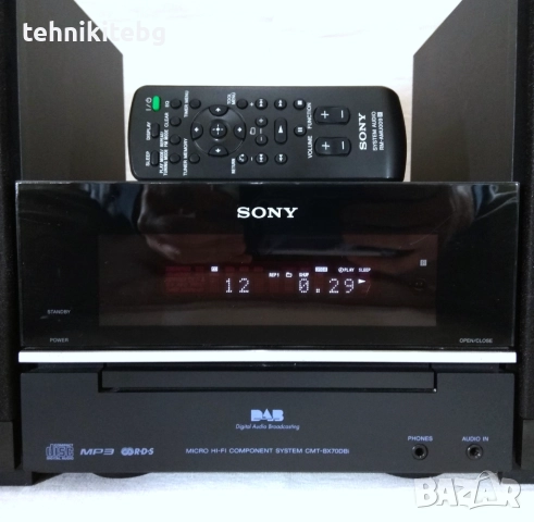 ⭐⭐⭐ SONY CMT-BX70DBi ⭐⭐⭐ Хубава система с дистанционно, снимка 3 - Аудиосистеми - 34338420