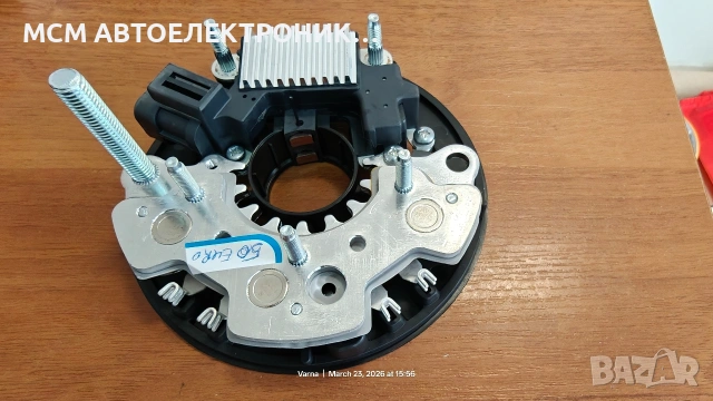 РЕЛЕ + ДИОДЕН БЛОК/ТОКОИЗПРАВИТЕЛ за HITACHI LR170-756 = 23100-7F700 = 231007F700 NISSAN TERRANO II, снимка 2 - Части - 53951202