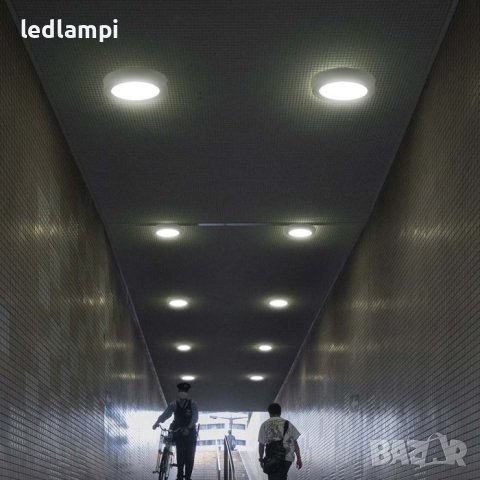 LED Панел 12W Кръг Открит Монтаж SLIM - ИЗГОДНА ЦЕНА, снимка 5 - Лед осветление - 40876205