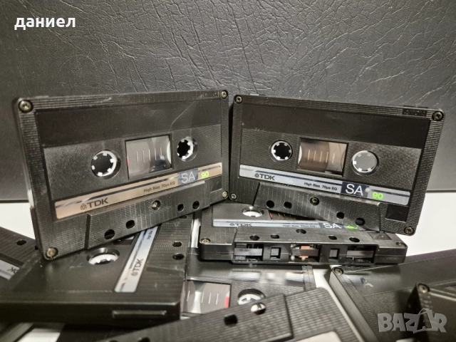 Качествени аудио касети TDK SA90 "Silver" - TYPE II - хромна лента – Made in Japan, правени за USA, снимка 2 - Аудио касети - 52860358