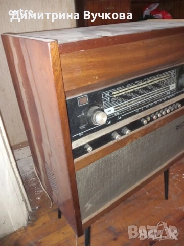 Ретро антика радиограмофон Rigonda 102, снимка 4 - Други ценни предмети - 52095242