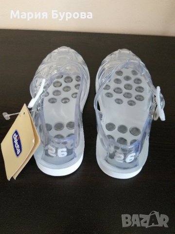 Силиконови сандалки номер 26 Chicco, снимка 6 - Детски сандали и чехли - 29661643