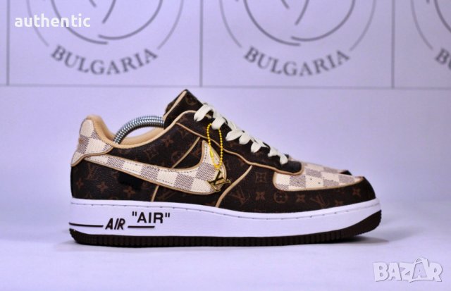 Nike Air Force 1 x Louis Vuitton, снимка 2 - Маратонки - 34961208