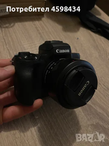 Canon m50 с два обектива , снимка 6 - Камери - 56437495