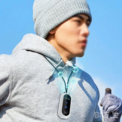 3D Персонален Йонизатор за Лична Защита от Вируси Бактерии Полени Персонален Пречиствател на Въздуха, снимка 2 - Други - 53273372