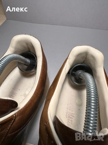 Мъжки обувки естествена кожа – 29 см стелка, отлично състояние, снимка 6 - Маратонки - 53953208