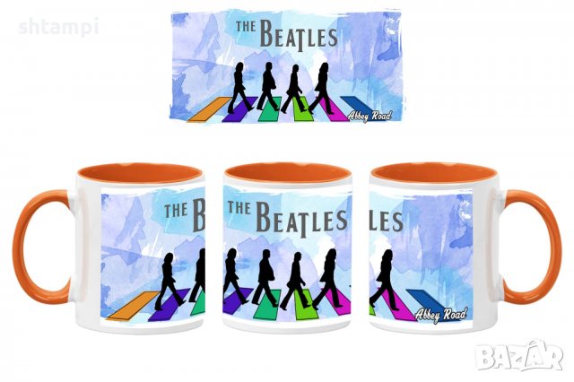 Чаша Beatles 20,Керамична Чаша, Кафе Чай, Игра,Изненада,Подарък,Повод,Празник,Рожден Ден, снимка 4 - Чаши - 38508849
