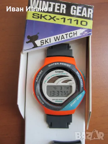 Casio SKX-1110 SKI WATCH 10BAR Made in Japan Касио ретро нов, снимка 2 - Мъжки - 49750124