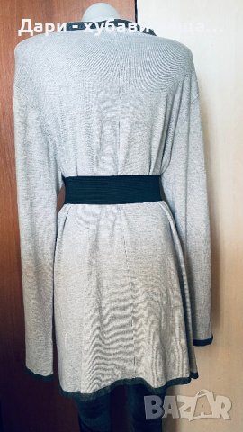 Дълга сива жилетка🍀❤️M,L❤️🍀арт.6033, снимка 4 - Жилетки - 42757175