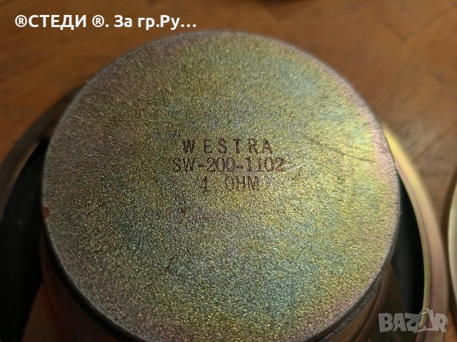 говорители 8"инча Westra /Summit N602 , снимка 4 - Тонколони - 54184499
