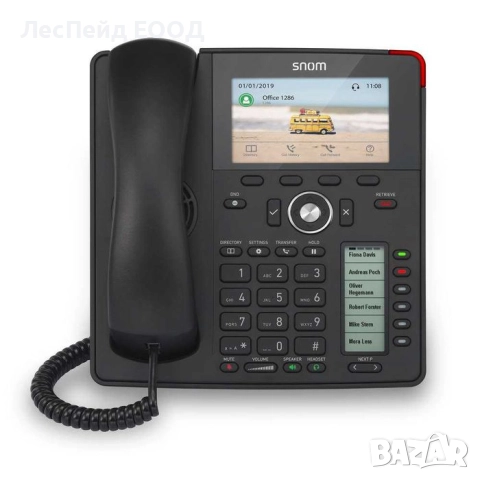 SNOM D785N настолен телефон, снимка 2 - Друга електроника - 51971385