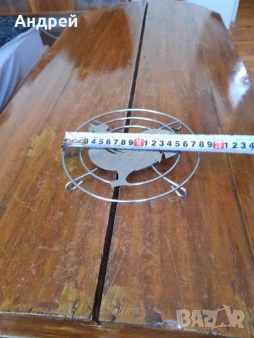 Стара поставка за топли съдове,предмети #10, снимка 2 - Антикварни и старинни предмети - 37607738