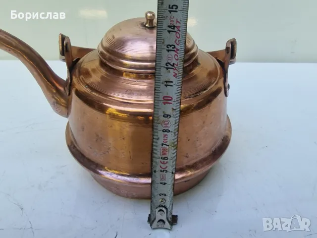 Меден чайник, снимка 2 - Антикварни и старинни предмети - 50086808