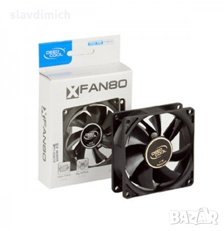 НОВ вентилатор за компютърна кутия Deep Cool XFAN 80   80 mm , снимка 1 - Други - 31349876