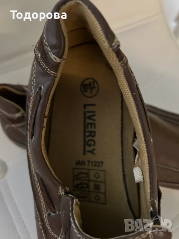 Мъжки обувки номера 40 и 41, снимка 8 - Официални обувки - 49228386