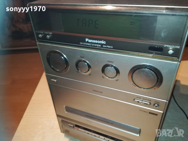 panasonic cd/tape/tuner/amplifier 0901211346, снимка 9 - Ресийвъри, усилватели, смесителни пултове - 31362160