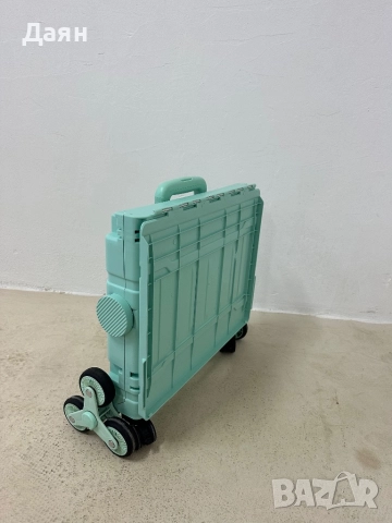 Сгъваема пазарска количка HOMCOM с телескопична дръжка, снимка 4 - Други - 52813884