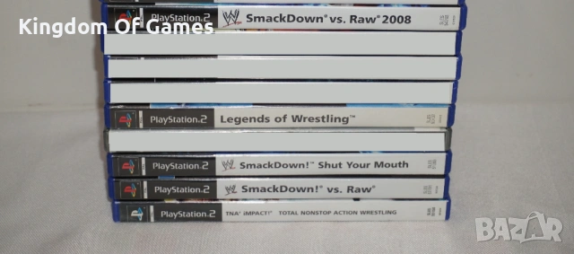 Игри за PS2 SmackDown vs Raw 2008/Just Bring It/Shut Your Mouth/TNA iMPACT!, снимка 11 - Игри за PlayStation - 54078381