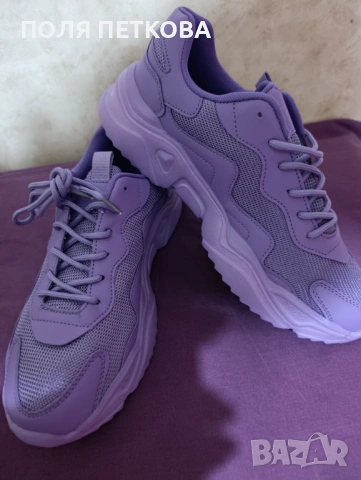 Лилави маратонки , снимка 6 - Маратонки - 54324770