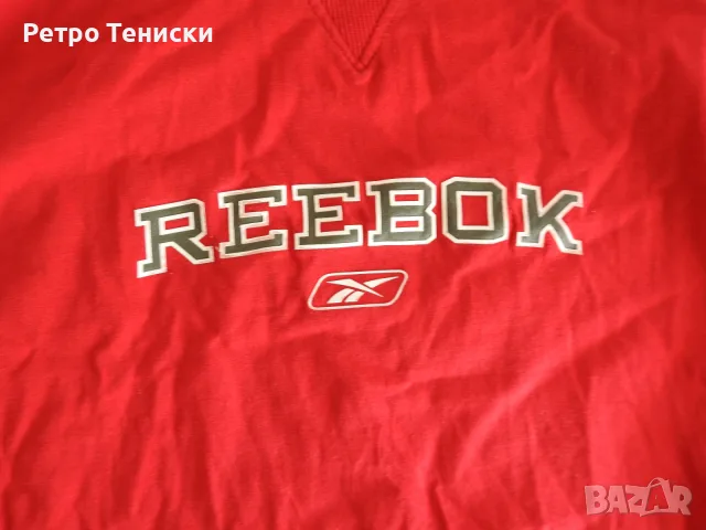 Tank Reebok — Мъже размер M Червено, снимка 3 - Потници - 56314880