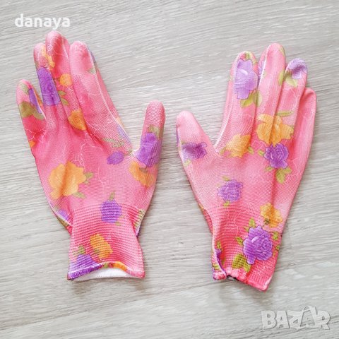 2872 Универсални дамски работни ръкавици цветни, снимка 6 - Градински инструменти - 36722201