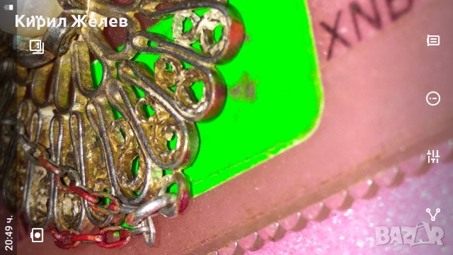 СТАРИНЕН ФИЛИГРАНЕН СРЕБЪРЕН МЕДАЛЬОН с ПЕРЛА и СРЕБЪРНА ВЕРИЖКА - СРЕБРО ВИСОКА ПРОБА 41899, снимка 8 - Антикварни и старинни предмети - 44406689