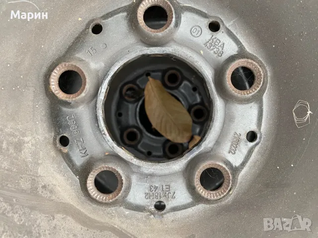 16 цола зимни гуми с джанти 5х112, снимка 2 - Гуми и джанти - 47968438