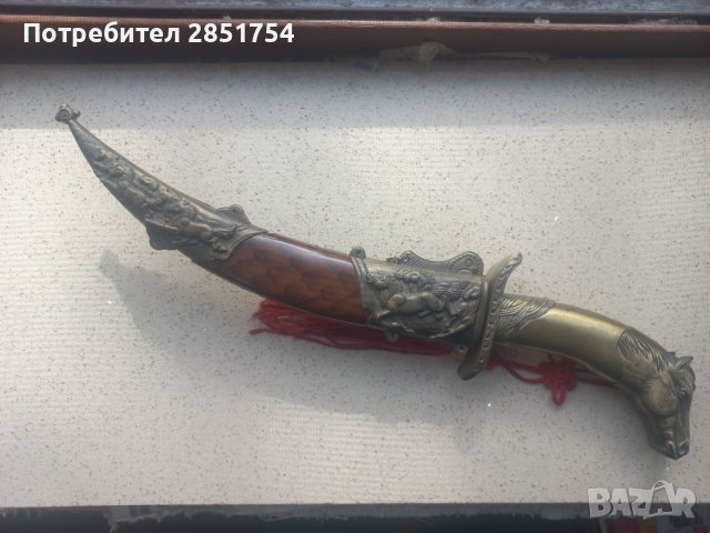 Кама (Ханджар), снимка 9 - Антикварни и старинни предмети - 42703125