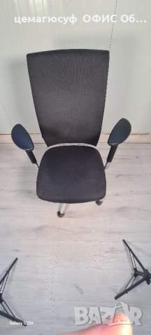 Klöber ергономичен офис въртящ стол стил на германия , снимка 8 - Столове - 42713649