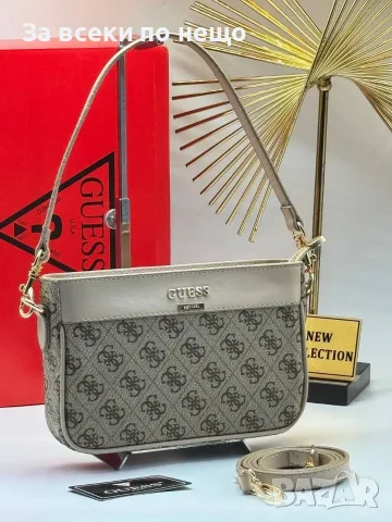 Gucci🔝Guess Дамска Чанта С Дълга Дръжка За През Рамо - Различни Цветове Код E46, снимка 7 - Чанти - 55791931